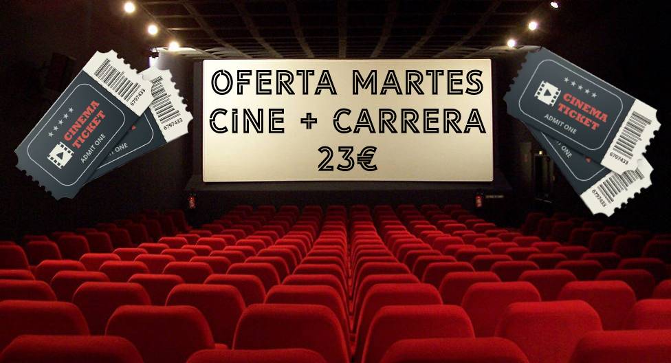#Every Tuesday!#Race + Cinema# Only €23!